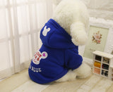 T Hot Pets Dog Hoodies Puppy Fleece Coats Jacket for Chihuahua Maltese Cat Costume Dogs Clothes Ropa Para Perros XS-XXL Clothing