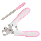 Pet Toe Care Stainless Steel Dogs Cats Claw Nail Clippers Cutter Nail File Portable Scissors Trim Nails Pet Products New