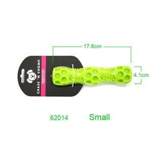 CAITEC Dog Toys Squeaking Stick Floatable Springy Suitable for Tossing and Chasing Very Soft Pet Toy 2 Sizes Available