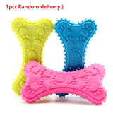 1Pcs Puppy Pet Toys for Small Dogs Rubber Resistance To Bite Dog Toy Teeth Cleaning Chew Training Toys Pet Supplies Puppy Dogs