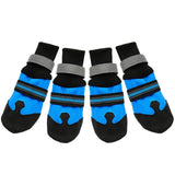 4pcs Waterproof Winter Pet Dog Shoes Anti-slip Snow Pet Boots Paw Protector Warm Reflective For Medium Large Dogs Labrador Husky
