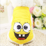 Cat T-shirt Soft Puppy Dogs Clothes Cute Pet Dog Clothes Cartoon  Pet Clothing Summer Shirt Casual Vests For Small Pets XS-XXL