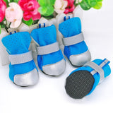 Waterproof Dog Cat Shoes Winter Warm Dog Puppy Socks Reflective Anti-Slip Rain Snow Pet Boots Paw Protecters For Small Dogs