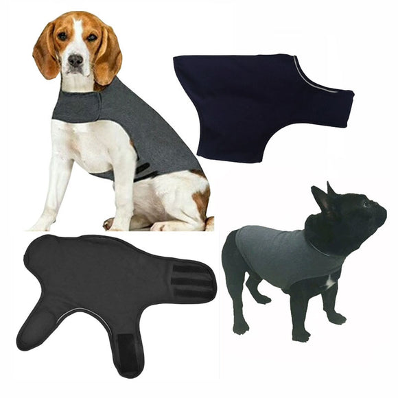 Dog Anxiety Vest Calming Wrap Dog Stress Relief Jacket Anti Anxiety Vest Shirt Wrap Keep Calm Clothing Soft for Pets Dog Clothes
