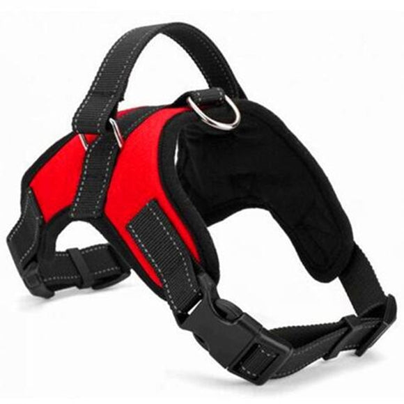 Adjustable Nylon No Pull Dog Harness Vest For Big Dog Harness Large Dog Leash XL Medium Pet Supplies Vest Pet Collar Accessories
