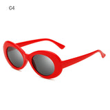 Brand Designer Luxury Women Oval Sunglasses Fashion Sunglasses Men Women  Glasses Women Men Translucent Lenses Sunglasses UV400