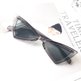 Small Triangle Cat Eye Sunglasses Women Fashion Vintage Cat Eyeglasses Female 2018 Stylish Sun Glasses UV400 Goggles