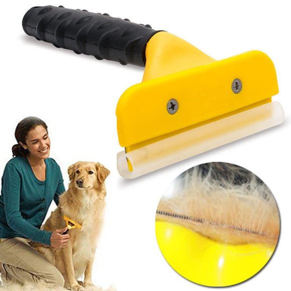 Pet Dog Deshedding Removal Hair Furmins Comb For Cat Grooming Brush Tool Hair Clipper Stainless Dog Cat Combs Supplies