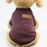 13 Colors Dog Hoodies Pet Puppy Fleece Clothes Small Dog Sweatshirt Chihuahua Winter Warm Sweater Doggy Jersey XS S M L XL XXL