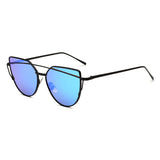 Sunglasses Women Brand Designer Retro Oversize Cat Eye Sun Glasses Female Mirrored Sunglases