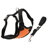 Dog Leash Harnesses Pet Car seat belt Pet Collars Leads Vehicle Car Pet Dog Leashes 10"~20" Adjustable Pet strap