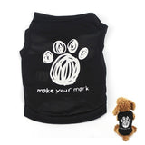 Pet Dog Clothes For Dog Cat Vest  T Shirts Pet Costume Cotton Clothes For Small Dogs Chihuahua Cool Puppy Clothing For Kitty 45