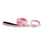 For Pet Lead Small Pet Dog Collar Lead Black Brown High Quality Rubber & Nylon Pet Leash 1pcs/lot