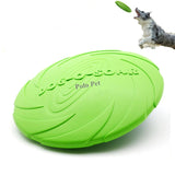 2018 Best selling Pet Dog Toys New Large Dog Flying Discs Trainning Puppy Toy Rubber Fetch Flying Disc Frisby 15cm 18cm