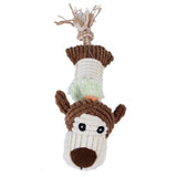 1pc Plush Toy Dog Toys Bite Resistant Cleaning Teeth Dog Chew Puppy Toys Cartoon 16 Styles Animal Pet Toys For Dogs