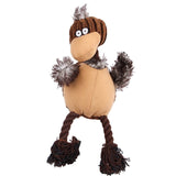 1pc Plush Toy Dog Toys Bite Resistant Cleaning Teeth Dog Chew Puppy Toys Cartoon 16 Styles Animal Pet Toys For Dogs