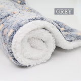 Pet Large Dog Blanket Winter Pet Bed Mat Paw Print Puppy House for Cat Fleece Lounger Dogs Cushion Cats Pad Chihuahua Products