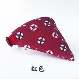 16 Colors Cat Dog Bandana Bibs Scarf Collar Adjustable Pet Neckerchief Scarf Waterproof Saliva Towel for Small Medium Large Dogs