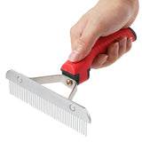 2019 Open Knot Dog Hair Remove Comb Grooming Deshedding Rake Brush Pet Accessories for Medium Large Dogs German Shepherd
