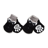 Winter Warm Indoor Pet Dog Cat Knitted Shoes Thick soft bottom Cotton Shoes for Small Dogs Cats Anti-Slip Pet Socks Pet Supplies