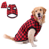 Free Shipping Large Size Pet Dog Coat Winter Warm Dog Clothes For Chihuahua Soft  Hood Puppy Jacket Clothing With Detach Hat