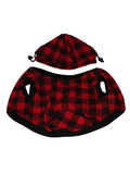 Free Shipping Large Size Pet Dog Coat Winter Warm Dog Clothes For Chihuahua Soft  Hood Puppy Jacket Clothing With Detach Hat