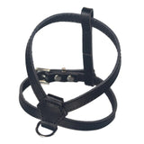 Adjustable Comfort Genuine Leather Dog Harness Sturdy and Durable for Small Puppy Dogs