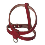 Adjustable Comfort Genuine Leather Dog Harness Sturdy and Durable for Small Puppy Dogs