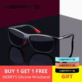MERRYS DESIGN Men HD Polarized Sunglasses Sports Fishing Eyewear UV400 Protection S8310